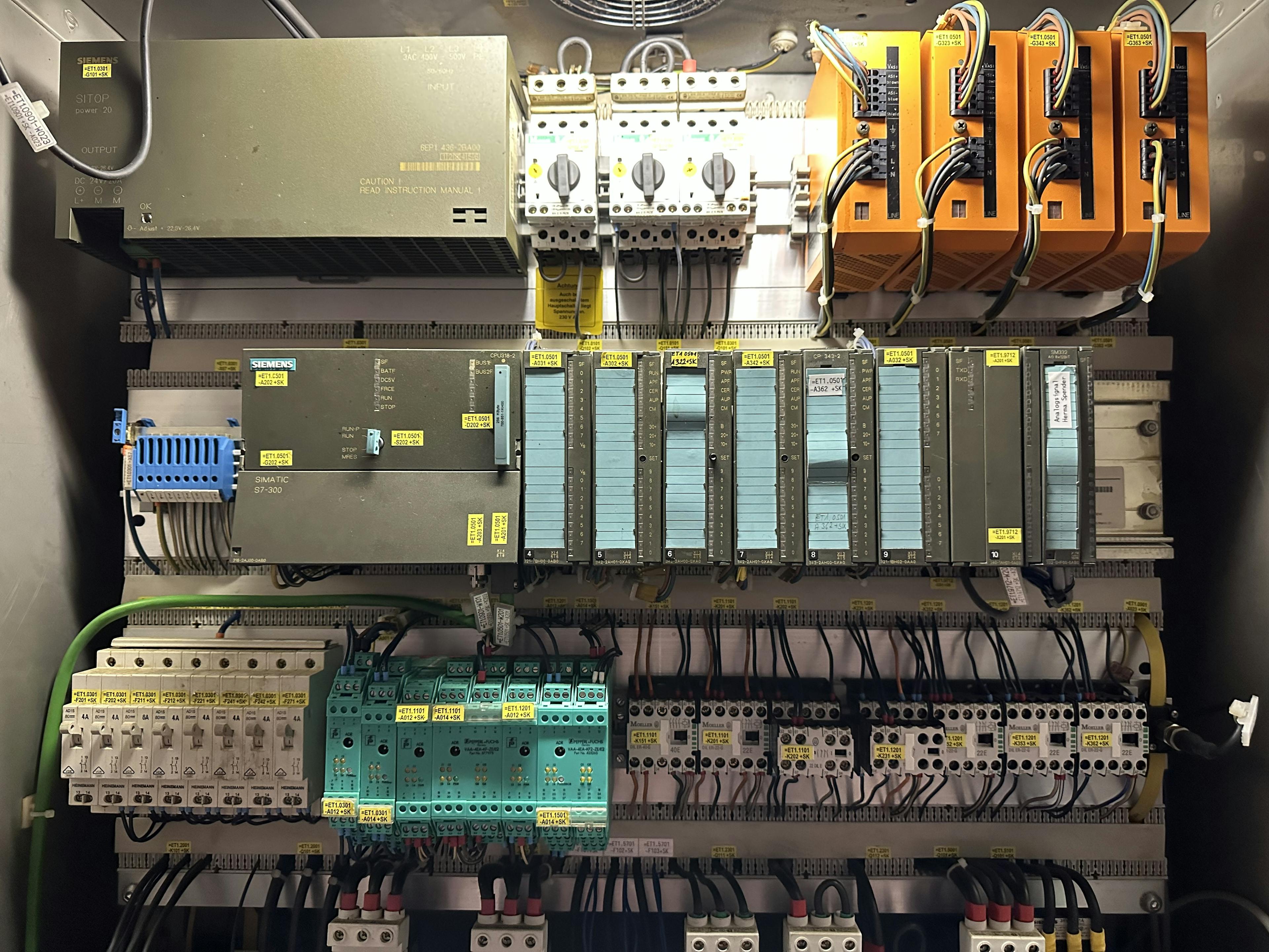 Control unit of Krones Topmatic