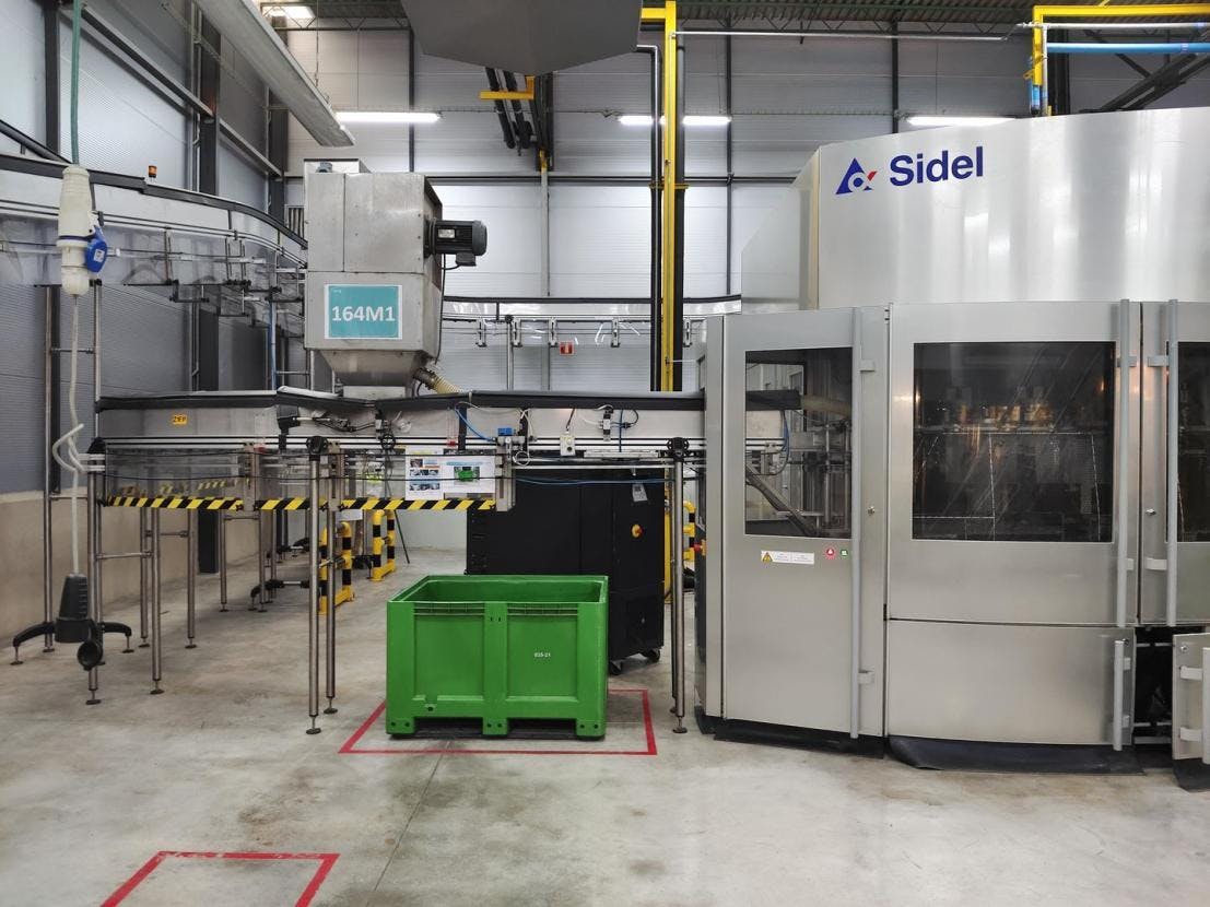 Back view of SIDEL SBO 20 Universal Eco2 